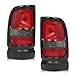 ANDPLAY Rear Tail Light Assembly Pair Compatible with Dodge Ram 1500 Truck 1994-2001/Ram 2500 3500 Truck 1994-2002 55055264AC 55055265AC, CH2800122 Rear Brake Lamp