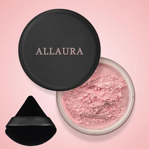 AlluraBeauty Blurring Powder, Blurring Setting Powder by Allura, AlluraBeauty Pink ...