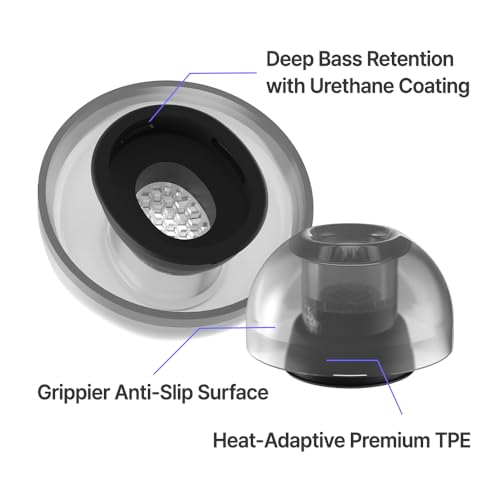 AZLA XELASTEC embouts AirPods Pro premium isolation silicone TPE - 3