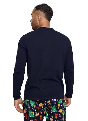 Jockey Men's Sleepwear Men's Fam Jams Long Sleeve Henley2