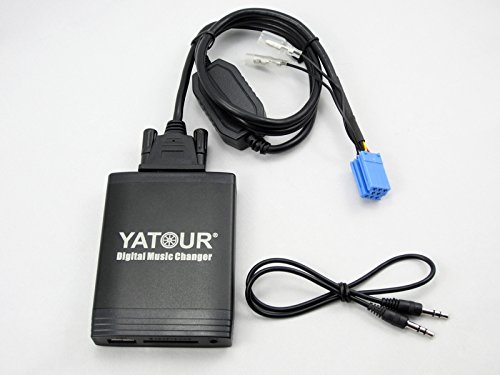 Yatour Voiture changeur de Musique numérique USB SD Aux MP3 Interface autoradio Bluetooth (en Option) Radio pour Peugeot RD3