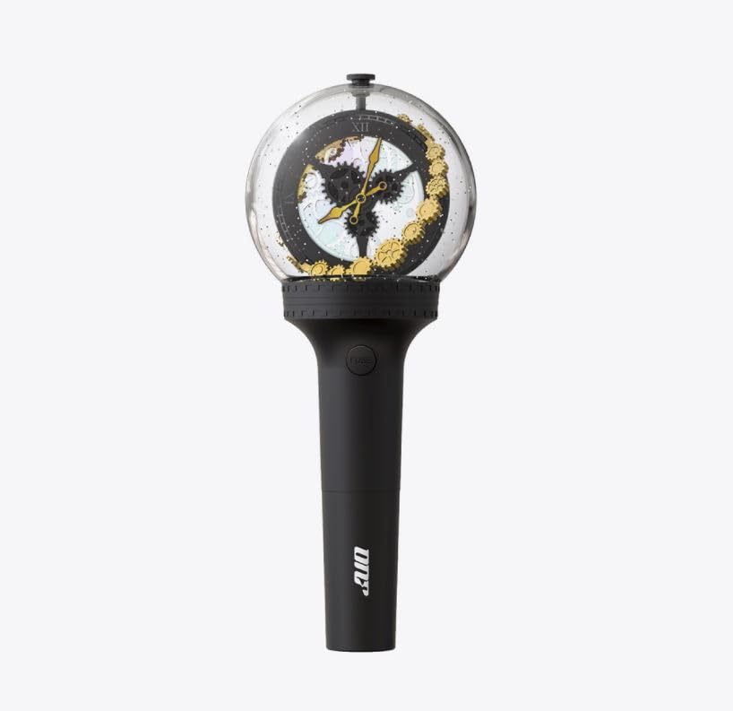 WITH.MUU ONF Official K-POP LIGHT STICK - Black, Plastic & Acrylic, LED, Battery Powered