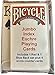 Jumbo Index Bicycle Euchre Playing 52 Cards 2 Sets A-9 1 Blue 1 Red w/ 4 Counter