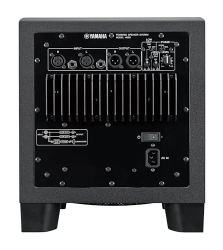 yamaha hs8 studio subwooferblack