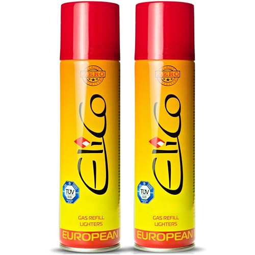 Feuerzeuggas zum Nachfüllen 2 x 250 ml – Butangas für Flambierbrenner, Sturmfeuerzeuge, Stabfeuerzeuge, Jetflammen – Feuerzeug Gas Nachfüller mit Adapter Feuerzeuggas zum Nachfüllen 2 x 250 ml – Butangas für Flambierbrenner, Sturmfeuerzeuge, Stabfeuerzeuge, Jetflammen – Feuerzeug Gas Nachfüller mit Adapter