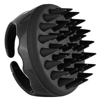 Hair Scalp Massager Brush for Hair Growth | Shampoo Brush Scrubber | Scalp Exfoliator | Oil Brush | Super Soft Silicone Bristles | Prevents Dandruff & Hair Loss (Jumbo|Any Color)