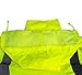 New York Hi-Viz Workwear RK Safety Class 3 Rain suit, Jacket, Pants High Visibility Reflective Black Bottom RW-CLA3-LM11 (Medium, Lime)