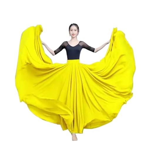 WDSBZNB Gonna a Ruota Intera Gonna in Chiffon da 720
