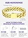 Richsteel Stainless Steel Cuban Link Beacelet for Men, 14K Gold Plated Bracelets for Men 12mm Width 7.4 Inch Length Gold Chain Wrist Bracelets Fashion Accessories Jewelry Gifts