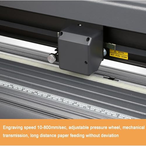 Image of Vinyl Cutter Plotter Printer with Adjustable Double-Spring Pinch Rollers for DIY Sign and Label Making SK720