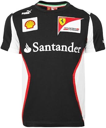Amazon.com: Puma Ferrari Formula One Team playera – negro : Ropa, Zapatos y  Joyería