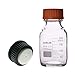 DONLAB MBP-2501 Borosilicate Glass 250ml Round Media Reagent Bottle With 1-Hole Mobile Phase Cap GL45