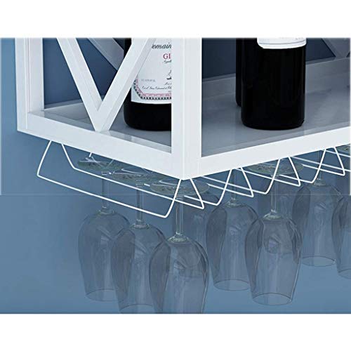 Casier à verres à vin et bouteilles sur 2 niveaux pour optimiser l'espace de votre bar - 3
