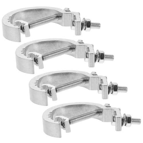 PartyKindom 4pcs Stage Light Hook Clamp for Truss Lighting Equipment Accessories for Dj Performance