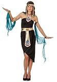 cleopatra kostüm selber machen 100% Polyester spass42 3 teiliges Damen Kostüm Cleopatra Kleid Kleopatra Ägypten Nofretete Antike Pharao Orient Groesse: XXL/XXXL