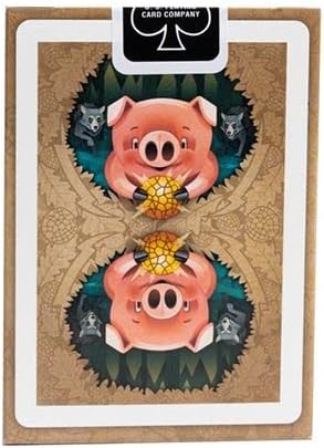 Murphy's Magic Supplies, Inc. Bicycle Super Truffle Pigs Playing Cards