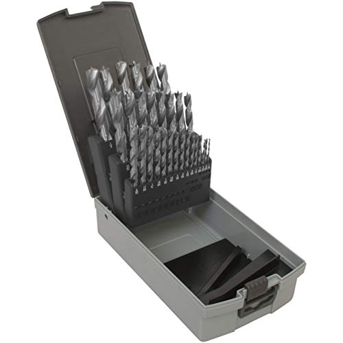 29 Piece Fractional Inch Brad Point Drill Bit Set Ideal for Woodworkers, Contractors, Home or Workshop. Drill Into Wood and Other Non-Metallic Surfaces