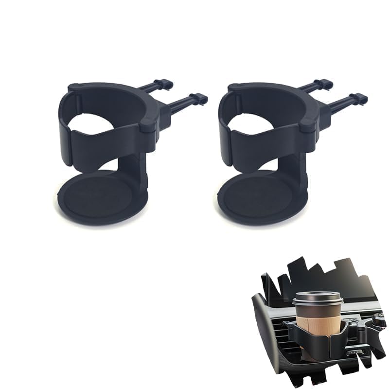 2pcs Porte Gobelet Voiture, Porte-Gobelet De Ventilation De Voiture, Support De Ventilation...