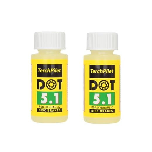 Bicycle DOT 5.1 Brake Fluid High Performance DOT Oil for SRAM/Hayes/Hope/Formula Hydraulic Disc Brakes,120ml/4oz