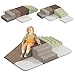 BanaSuper 6-Piece Kids Climbing Foam Blocks Playset - Soft Indoor Activity Toys for Toddlers, Gross Motor Development and Coordination (Grey)