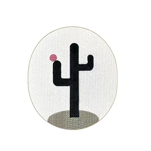 Cat Scratch Pad with Cactus Pattern, Cat Scratcher Corrugated Car...