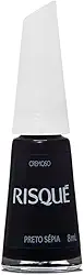 Risqué Esmalte Preto Sépia 8 Ml