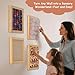4-Piece Sensory Touch Panel Set with Solid Wood Frames – Wall-Mounted Textured Boards for Kids’ Early Learning & Sensory Play