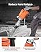 VEVOR Demolition Jack Hammer, MAX 2200W Electric Jackhammer Heavy Duty, 1350 BPM Concrete Breaker 6pcs Chisels Bit Chipping W/Case