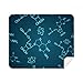 Blue Checal Molecular Structure Illustration Cleaning Cloth Screen Cleaner 2pcs Suede Fabric