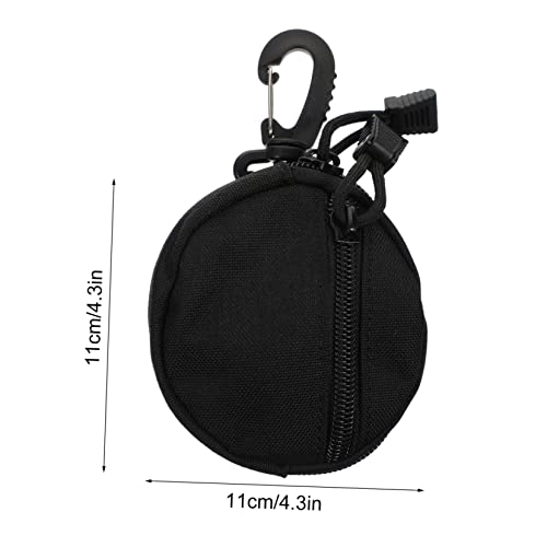 Toyvian Portable Earphone Storage Bag Adjustable Strap Waterproof Nylon Multi-Purpose Outdoor Sports Pouch for Travel and Daily Use2