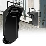 CZC AUTO Shipping Container Jack Lug with U-Shaped Handle, Heavy Duty, Storage Container Leveler Booster, Black