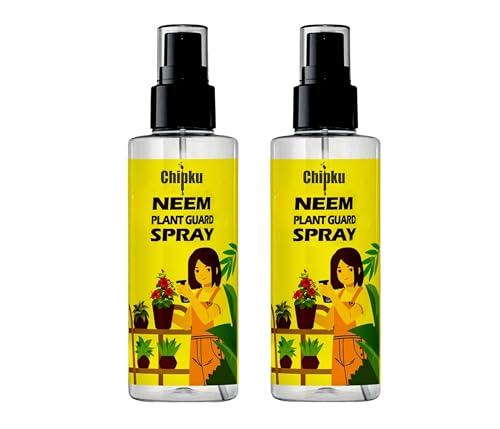 Chipku Neem Oil Spray for Plants 100ml (Pack of 2) | Ready to Use Mealy Bug & Aphid Killer | Organic Indoor & Outdoor Plant Pest Control | Safe for Balcony & Home Garden