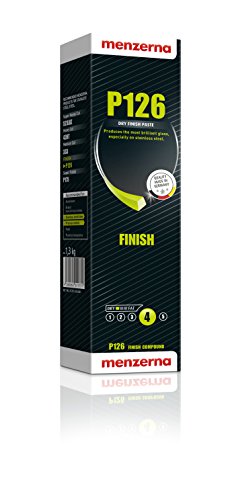 Menzerna P126 Finishing Paste Suitable for Stainless Steel & Precious Metals 1.3kg