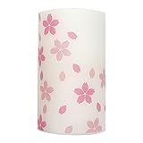 Q-FLA 783968 LED Candle Candle, M, Sakura, Battery Operated, Flameless, Safe, Interior Decor, Obisho, Buddhist Altar, Buddhist Tools
