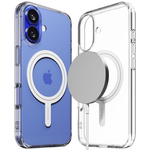 Carcasa rígida iPhone 16 Plus MagSafe premium con protección transparente