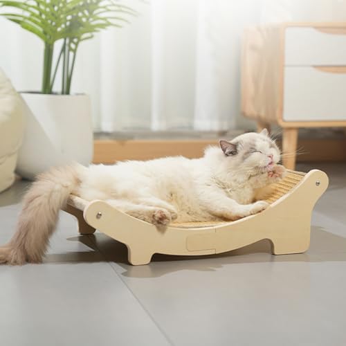 Cat Scratcher, Sisal Cat Scratching Bed, 19.6x13 inches Cat Scrat...