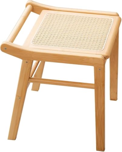 Juego de tocador de madera vintage con espejo