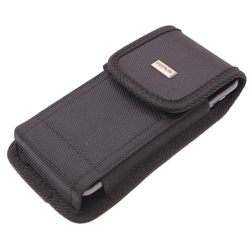 Swivel Case Phone Belt Clip Compatible with LG Wing Model - Holster Rugged Cover Pouch Canvas