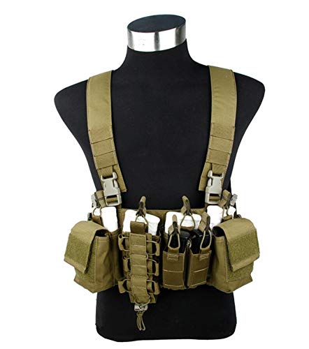 Amazon | TMC D-Mittsuチェストリグ（カーキ）アウトドアゲーム