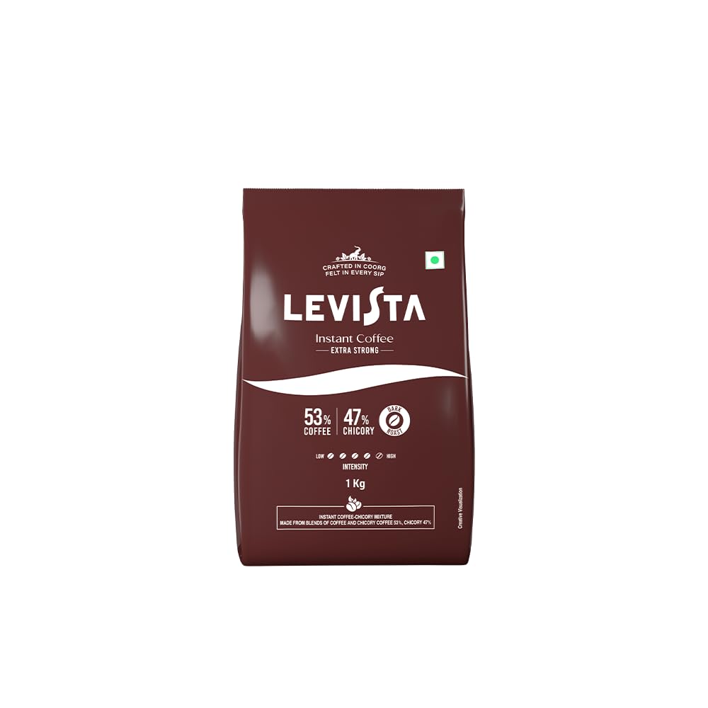 Levista Extra Strong Instant Coffee (Pouch) (1 Kg)
