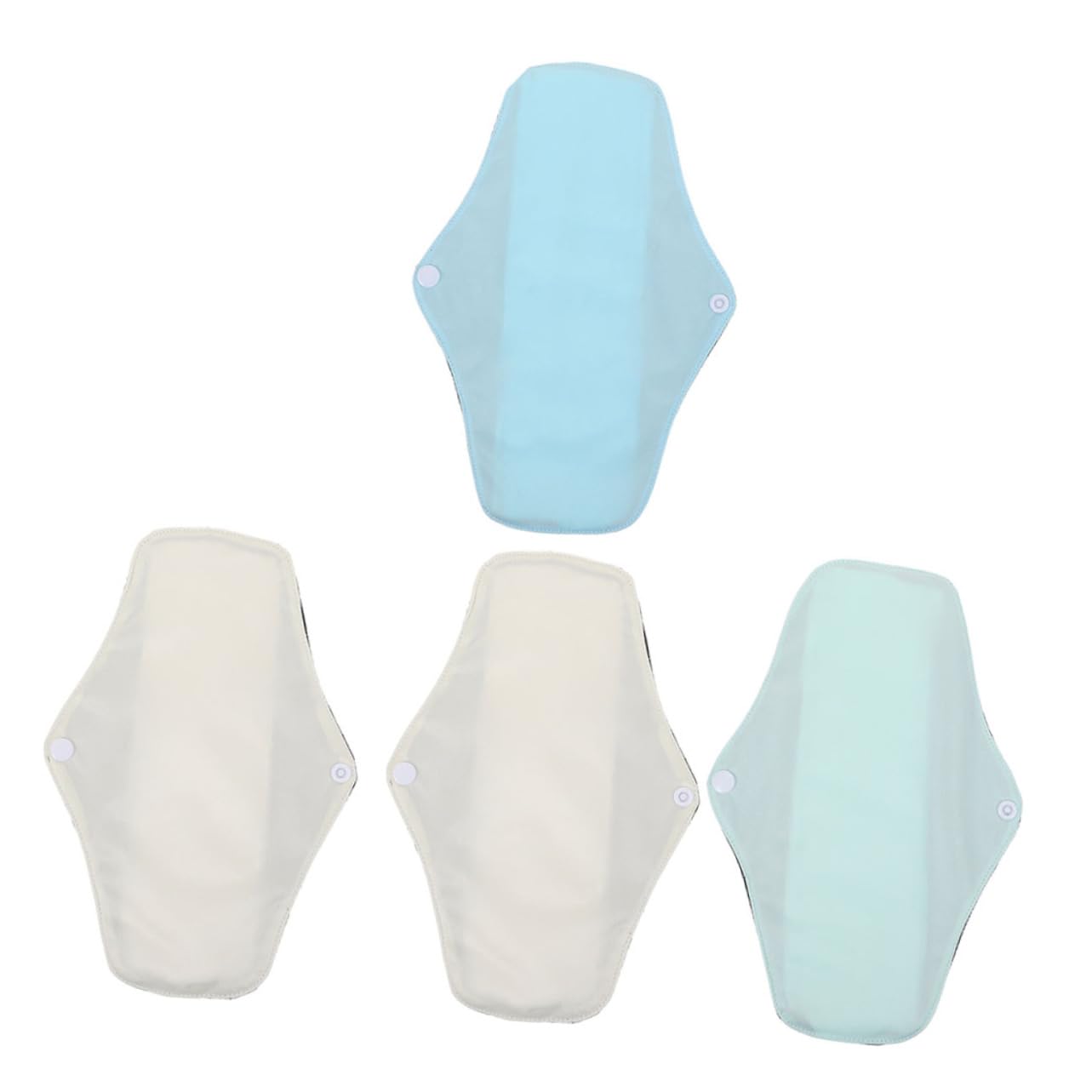 SEWOART 4pcs Mesh Cloth Sanitary Napkin Mama Cloth Pads Washable Period Pads Circumcision Panty Sanitary Napkin Bag Comfortable Sanitary Pad Feminine Napkin Cloth Sanitary Pad Pul