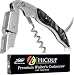 Professional Waiter's Corkscrew by HiCoup - Ying Yang Resin Handle All-in-one Corkscrew, Bottle Opener and Foil Cutter, The Favored Choice of Sommeliers, Waiters and Bartenders Around The World