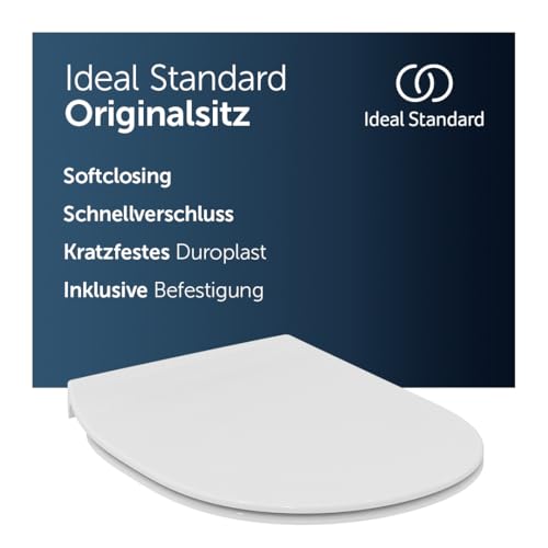 WC-Sitz mit Absenkautomatik aus Duroplast von Ideal Standard E772401