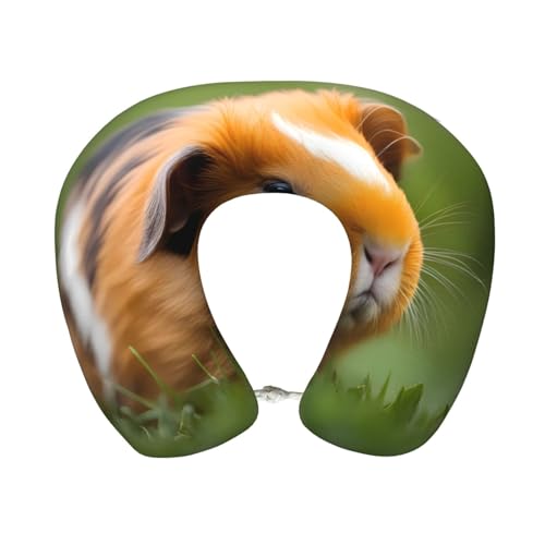 Almohada de viaje espuma viscoelástica 30 cm U miniatura 1