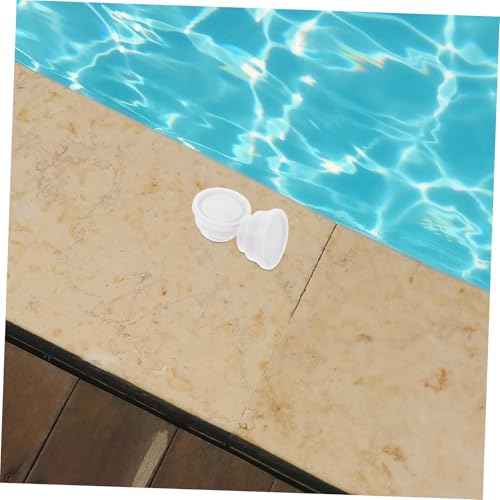 2 Piezas Tapones de Goma Blanca para Escalera de Piscina miniatura 5