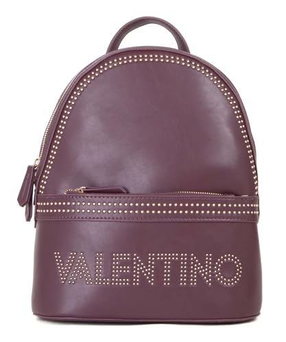 VALENTINO Shine Re Backpack Vino : sac à dos mode bordeaux chic pour femme