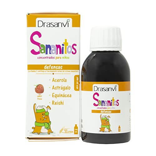Drasanvi Sananitos Defensas Extracto, Sin Color, Fresa, 150 Ml
