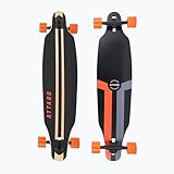 ATTABO: Longboard Flowrider für Stadt & Freizeit – 38" Deck aus 8-lagigem Ahornholz, ABEC-7 Kugellager, max. Belastung 100 kg