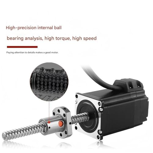 Moteur vis à billes boucle fermée NEMA23 L300mm commande numérique par ordinateur - 2