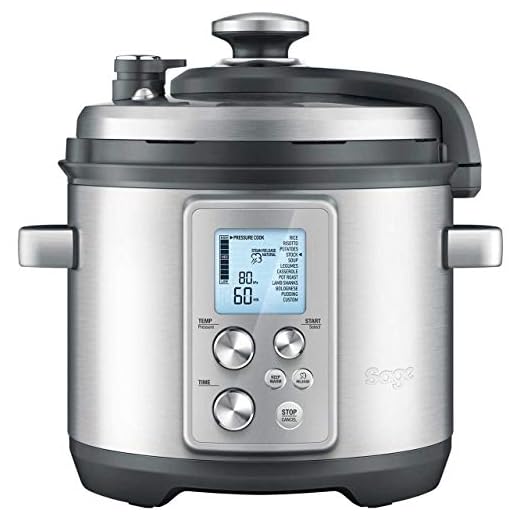 Sage The Fast Slow Pro Multicooker, Edelstahl